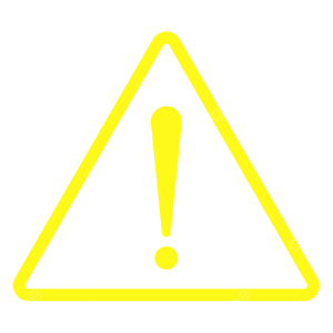 triangle exclamation mark warning_kayak_pico_azul