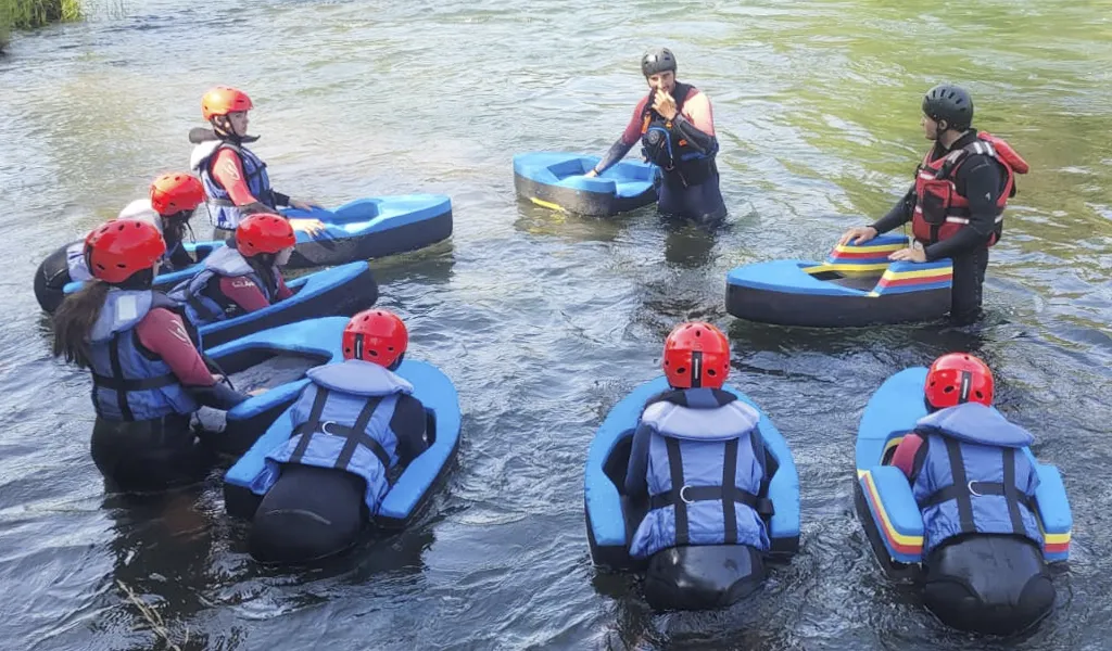 kayak campamento verano ninos_kayak_pico_azul